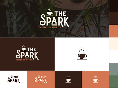 The Spark Coffee Logo by Attention Digital indiana