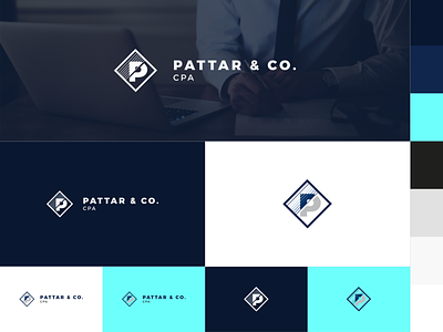 Pattar & Co. CPA Logo by Attention Digital indiana