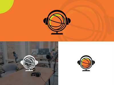 BASKETBALL PODCAST - LOGO DESIGN