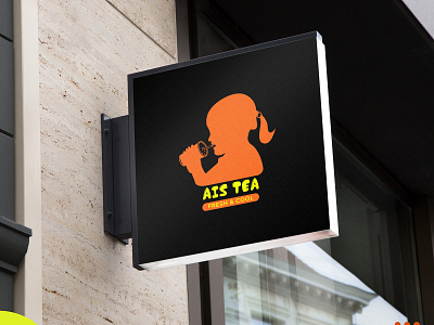 Ais Tea Logo Design art brand design brand identity branding business design illustration logo vector