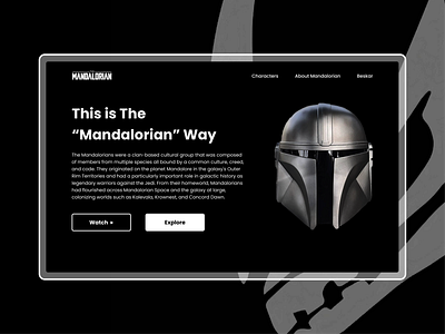 The Mandalorian - UI Design