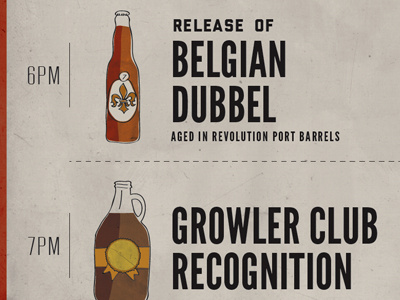 Promo Beer Poster beer growler illustration poster design