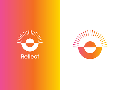 Reflect Identity branding graphic icon identity identity design logo logo design logo mark minimal type typography
