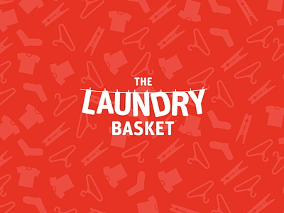 The Laundry Basket brand graphic graphic design graphics icon identity illustration laundry logo minimal type typography