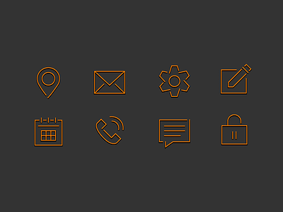 NextGen icons icon icon set iconography icons lines minimal tech technology