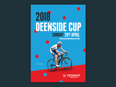 Deenside Cup 2018 2018 cycling graphics minimal poster rouleur type typography vector