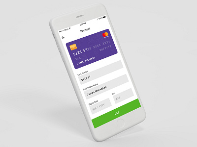 Credit Card Payment bill card credit ios pay payment ui ux