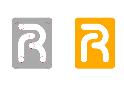 RR Logo brand branding illustration logo rr