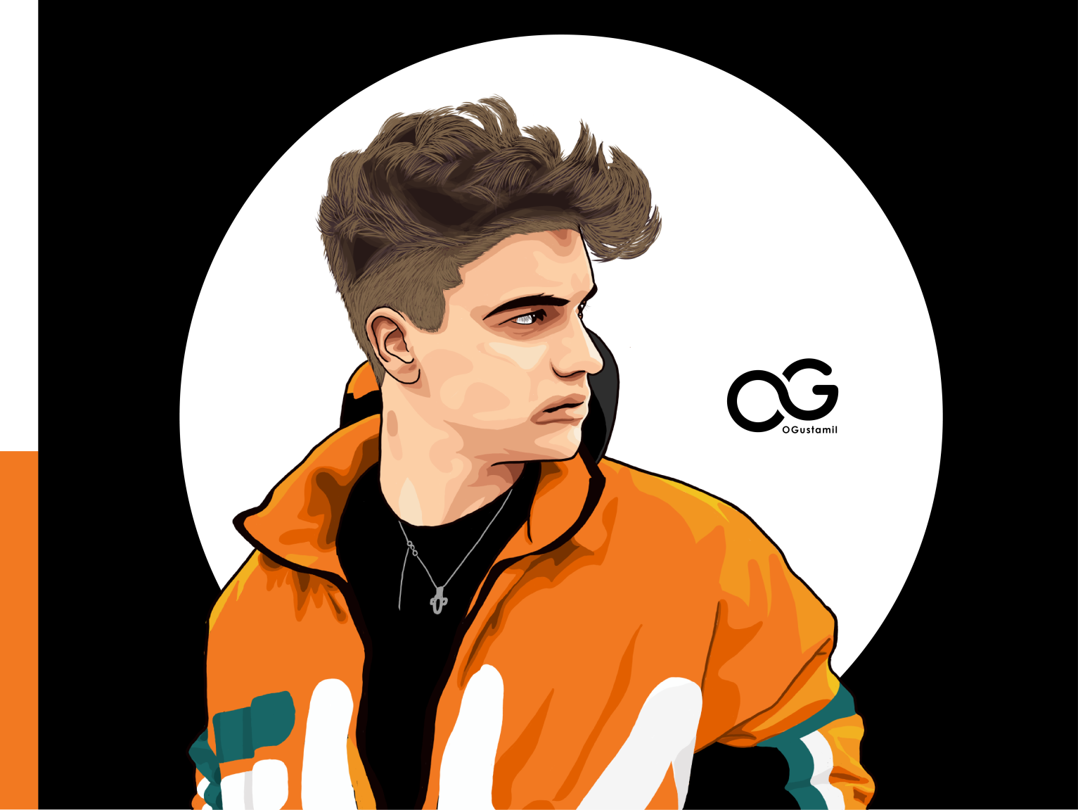 Vector Face Tracing Made with MediBang Paint by Okib Gustamil on Dribbble