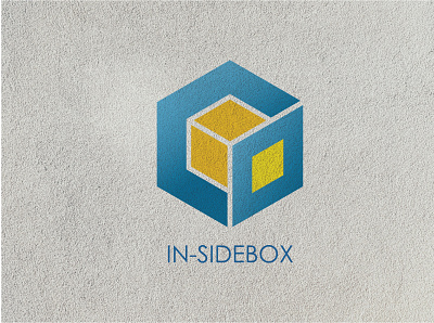 IN-SIDE BOX branding design flat icon illustration illustrator logo mascot design minimalist vector