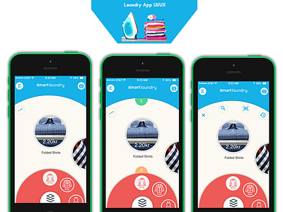 Laundry App UI/UX