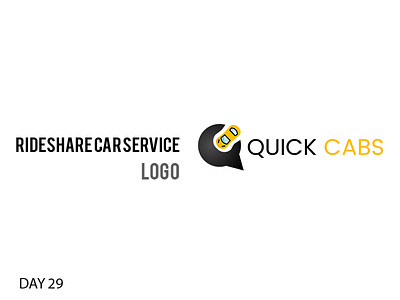 Quick Cabs dailylogo dailylogochallenge