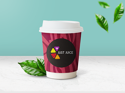 JUST JUICE - JUICE SHOP LOGO