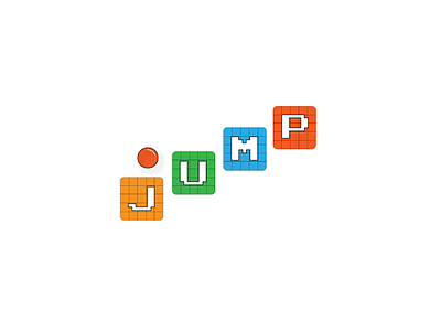 Jump - Game Arcade Logo challenge daily dailylogochallenge logo