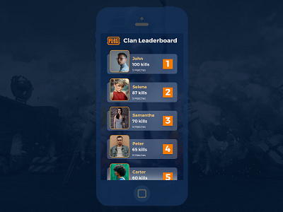 Daily UI :: 019 Leaderboard challenge dailyuichallenge ui ux