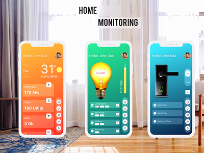 Daily UI :: 021 Home Monitoring daily dailyuichallenge