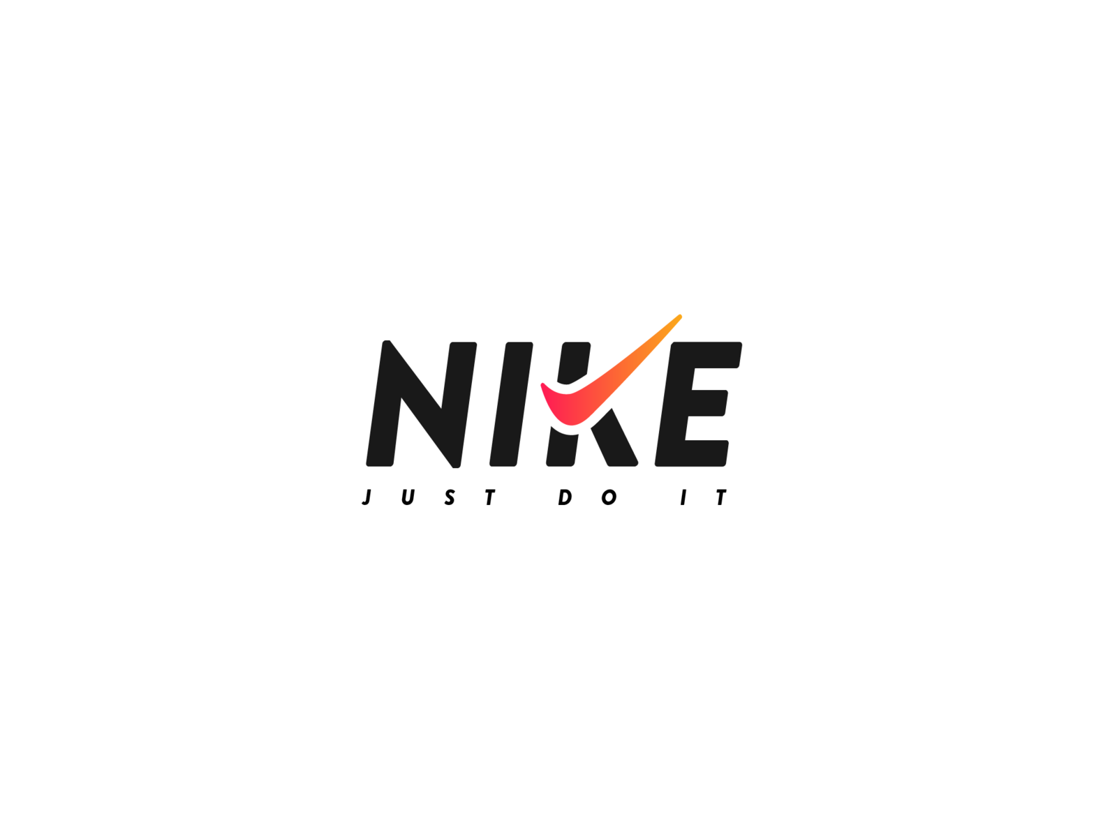 nike logo redesign