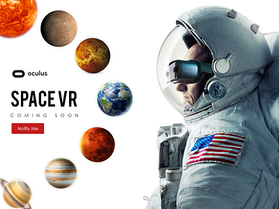 Daily UI: #48 Coming Soon daily dailyuichallenge space ui vr