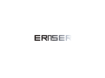 ERASER LOGO branding design illustration logo