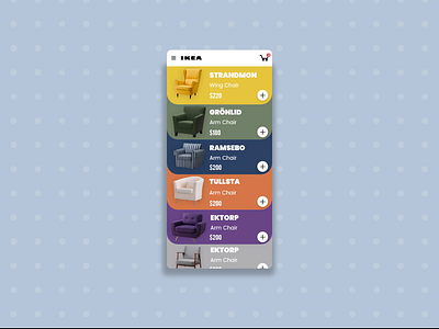 IKEA App Exploration app design ikea ui ux