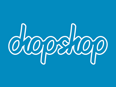 DropShop Logo Design app startup logo design