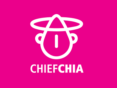 Chief Chia Logo Design chia pudding chia seed logo design