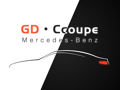 Mercedes Benz GD Coupe Club Logo car illustration logo mercedes benz