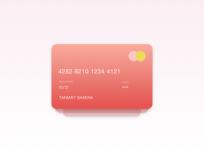 Credit Card card color credit illustrations red