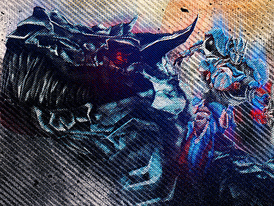 Transformers digital hasbro illustration photoshop posterposse print wacom