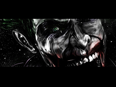 Gotham City Rogues - Joker art batman comic dc design digital illustration joker photoshop posterposse wacom