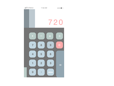 Calculator calculator dailyui dailyuichallenge design