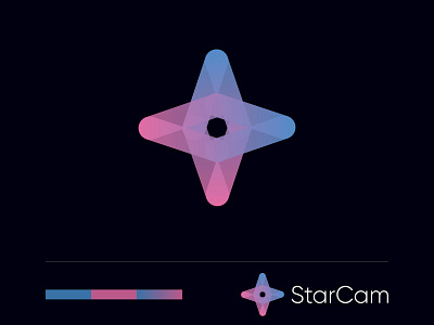 StarCam Logo Design abstract app icon best logo idea brand identity branding branding design business logo colorful logos creative design gradient logo identity logo design logos logotype modern logo