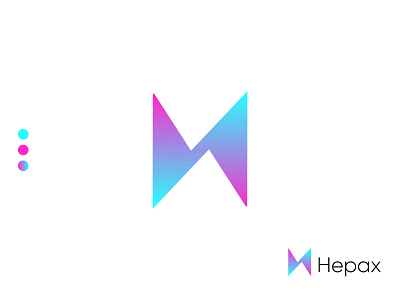 Hepax Logo Design abstract app icon brand design brand identity branding branding design business logo creative logo gradient logo identity logo logo design logo designer logo maker logodesign logomark logos logotype modern logo shorif770