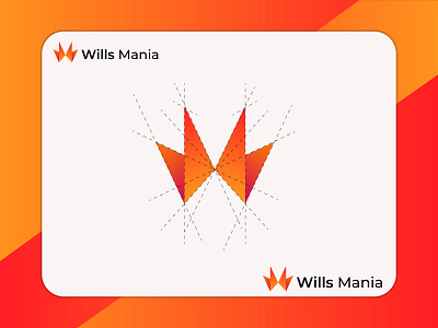 Wills Mania Logo Design - W Logo Design