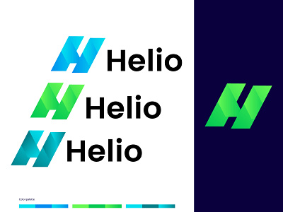Helio - H logo design
