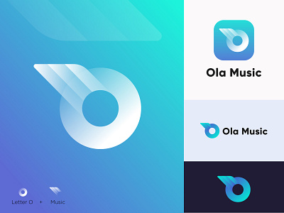 O letter Music Logo ( Unused)