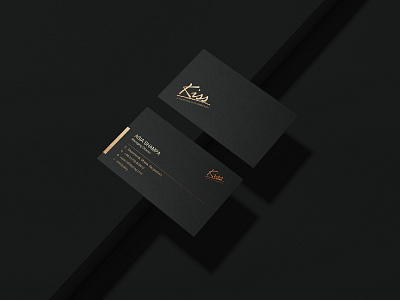 Modern Business Card Design brand identity branding business card design flat illustrator logo logodesign logos minimal vector visiting card design