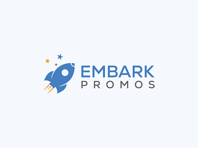 Embark Promos brand identity branding design flat logo design graphicdesign logo icon logo maker logodesign logos minimal