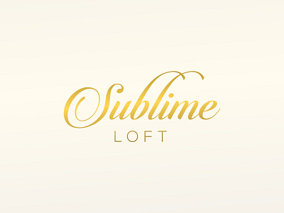 Sublime Loft brand identity branding design graphicdesign logo maker logodesign logos text logo typography vector