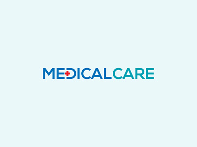 Medical Care brand identity branding flat logo design graphicdesign logo maker logodesign logos text logo typography vector