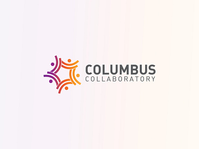 Columbus Collaboratory brand identity branding flat logo design graphicdesign logo icon logo maker logodesign logos minimal vector