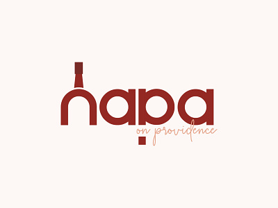 Napa brand identity branding flat logo design graphicdesign logo maker logodesign logos text logo typography vector wine logo