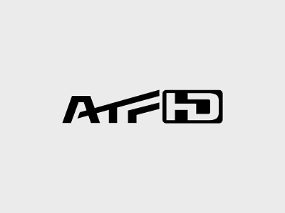 ATF HD atf logo black logo brand identity branding design flat logo design graphicdesign hd logo logo logo maker logodesign logos modern logo text logo youtube channel logo