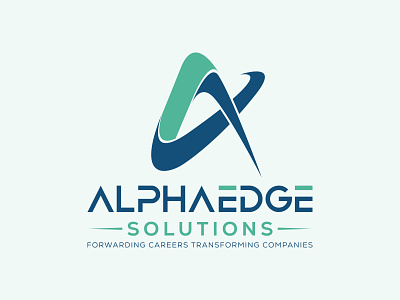 Alphaedge Solutions a logo alpha logo brand identity branding edge logo graphicdesign logo logo maker logodesign logos modern logo professional logo unique logo vector logo