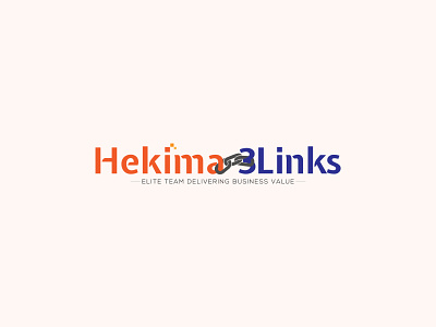 Hekima 3Links Logo Design 3links logo brand identity branding design flat logo design graphicdesign links logo logo maker logodesign logos modern logo text logo textbased logo