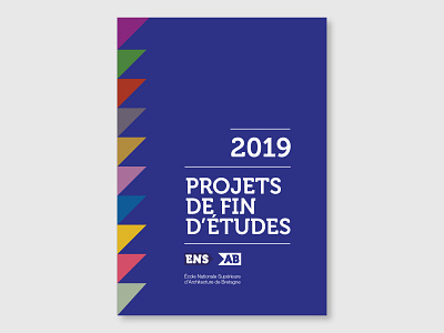 édition Projets de fin d'études - ENSAB