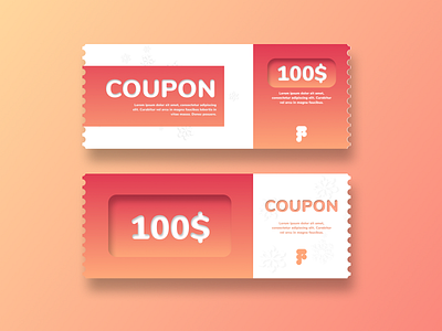 Coupon Design branding design icon logo minimal