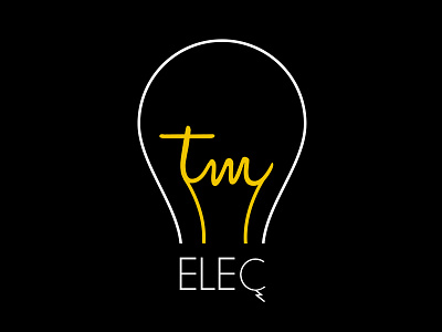 TM Elec branding logo mark