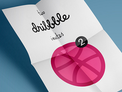 Dribbble invite x 2 community design draft dribbble invitation invite