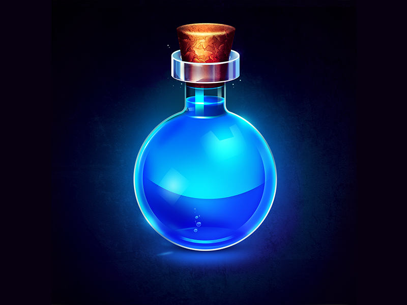 Potion bottle by Sasha Ivanov on Dribbble